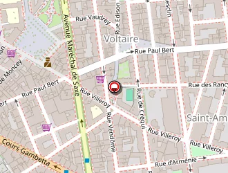 Carte de Salon Mahena à Lyon