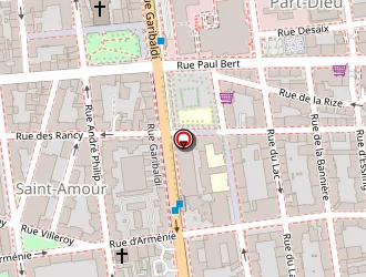 Carte de Olivier à Lyon