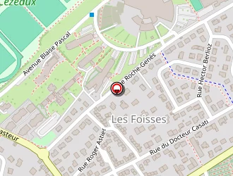 Carte de Progest Construction à Aubière