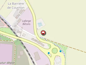 Carte de Blanchin à Cournon-d'auvergne