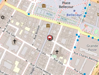 Carte de Espace Location à Lyon