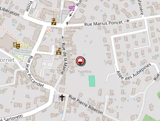 Carte de Serre Michel à Saint-genis-les-ollières