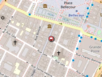 Carte de Ginon Jacqueline à Lyon