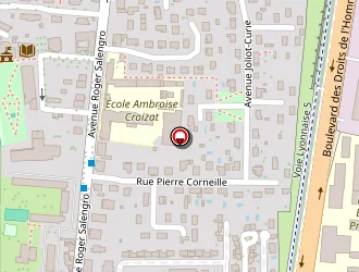 Carte de Souffray à Vaulx-en-velin