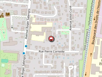 Carte de Centre Enseignes à Vaulx-en-velin