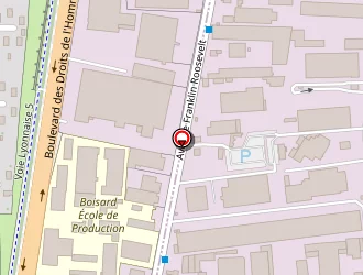 Carte de Must Services Livraisons à Décines-charpieu