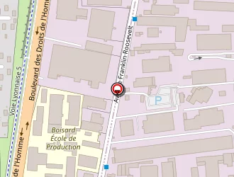 Carte de Béton Vicat à Décines-charpieu