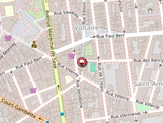 Carte de Anthony Moulin à Lyon