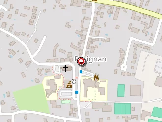 Carte de La Poste à Pusignan