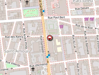 Carte de Ecole D'art Martenot à Lyon