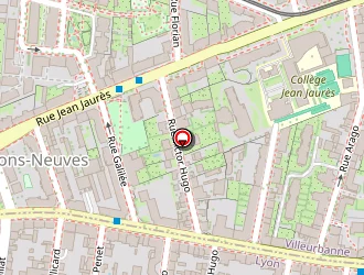 Carte de Puis-je Vous Aider à Lyon