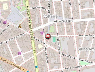 Carte de Porcelaines Mp Samie à Lyon