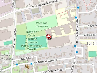 Carte de Berlioz à Villeurbanne