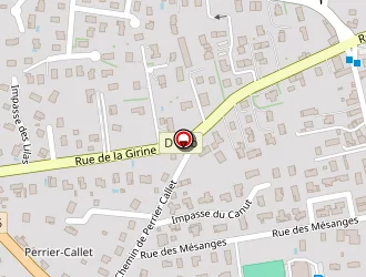 Carte de Gaget David à Saint-romain-de-jalionas