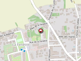 Carte de Quartier La Fentre à Saintes