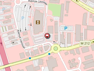 Carte de Abricolis à Aubière