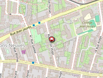 Carte de Safines Richard Coiffure à Lyon