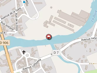 Carte de Piscine à Courpière