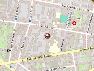 Carte de Peyraverney Léonilde à Lyon