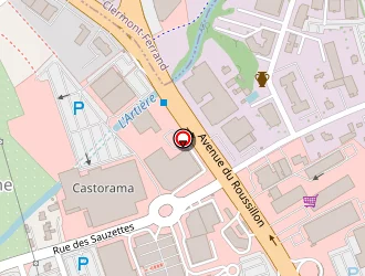 Carte de Satoriz à Aubière