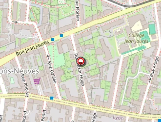 Carte de Rossi Auto Pièces à Lyon