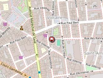 Carte de Atelier Wagner Et Chavanis à Lyon