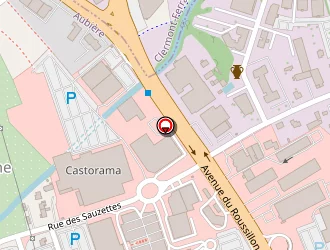 Carte de Optic 2000 Finet-pradier à Aubière