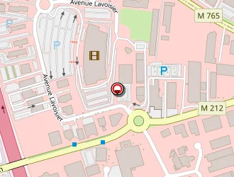 Carte de Lourose à Aubière