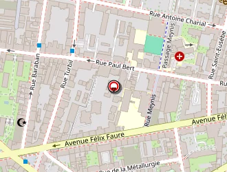 Carte de Office Central Location à Lyon