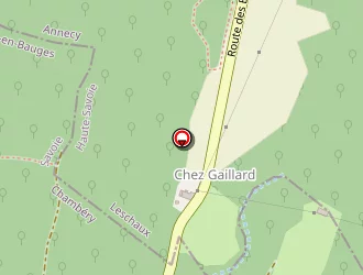 Carte de Gîte La Biolettes à Leschaux