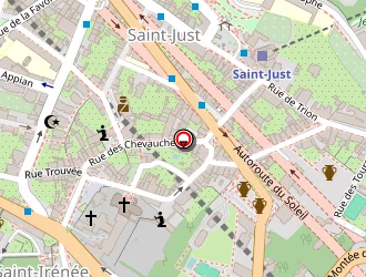 Carte de La Marmaille à Lyon