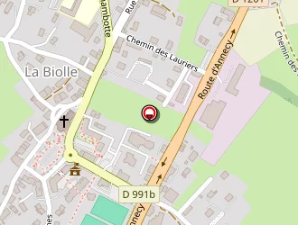 Carte de Mairie à Biolle (la)