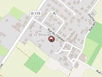 Carte de Comu Com Tude Et Dronne à Laprade