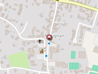 Carte de Ecole Elémentaire De Pusignan à Pusignan