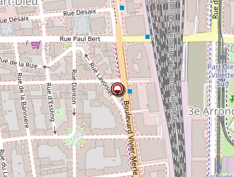 Carte de Comme Des Petits Pains à Lyon