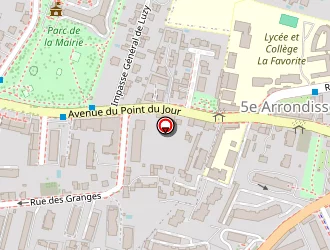 Carte de Cousette Communication à Lyon