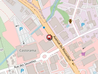 Carte de Optic 2000 Finet à Aubière