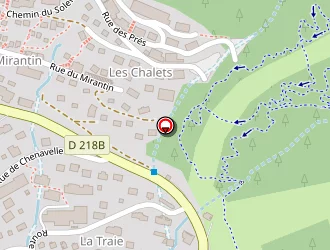 Carte de Le 1650 à Hauteluce