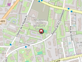 Carte de Place Jonathan à Tassin-la-demi-lune