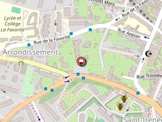 Carte de Dm Services à Lyon