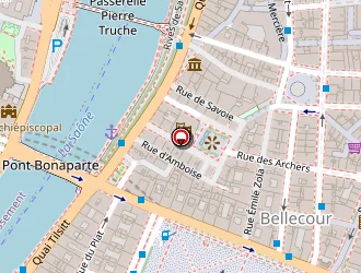 Carte de Groupe Scolaire Chevreul à Lyon