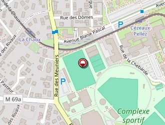 Carte de Mes Mains Ecoutent à Aubière