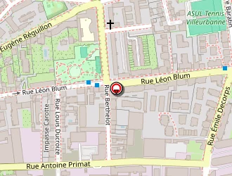 Carte de Servbat à Villeurbanne