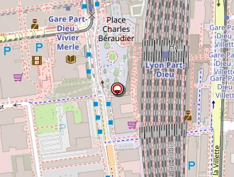 Carte de L'arc En Ciel à Lyon