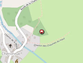 Carte de La Ferme Du Coudert à Chéronnac