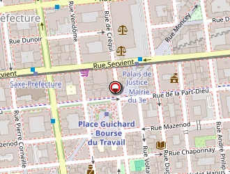 Carte de Beninger Michel à Lyon