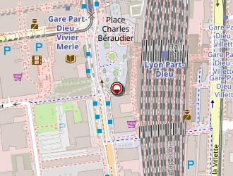 Carte de Fortis Assurances à Lyon