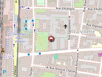 Carte de Gymnase Municipaux à Lyon