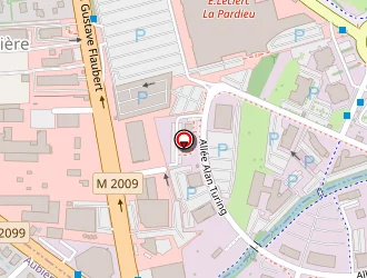 Carte de Sfr Business Distribution à Aubière