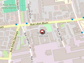 Carte de Millidere à Villeurbanne